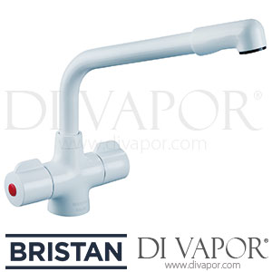 Bristan MH SNK EF WHT TO Manhattan Kitchen Sink Mixer - White Tap Spare Parts